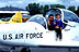 Meeting new friends at the air show 