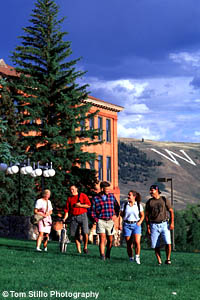 Friends on campus 