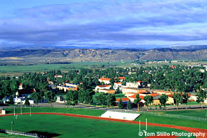 Over looking Western State College