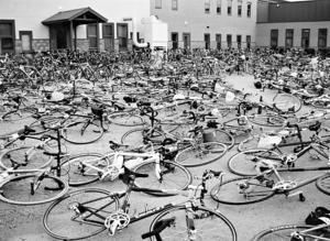 Ride the Rockies bike graveyard